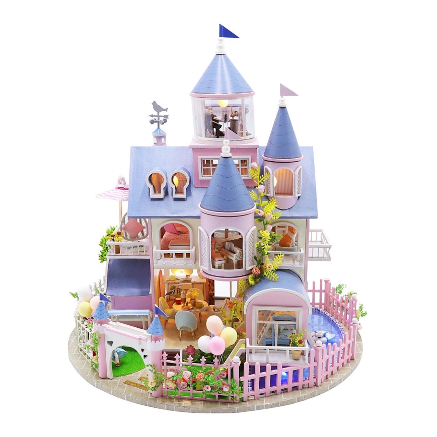 2Kids Toys - Casa infantil Castillo de cuento de hadas 2xAAA