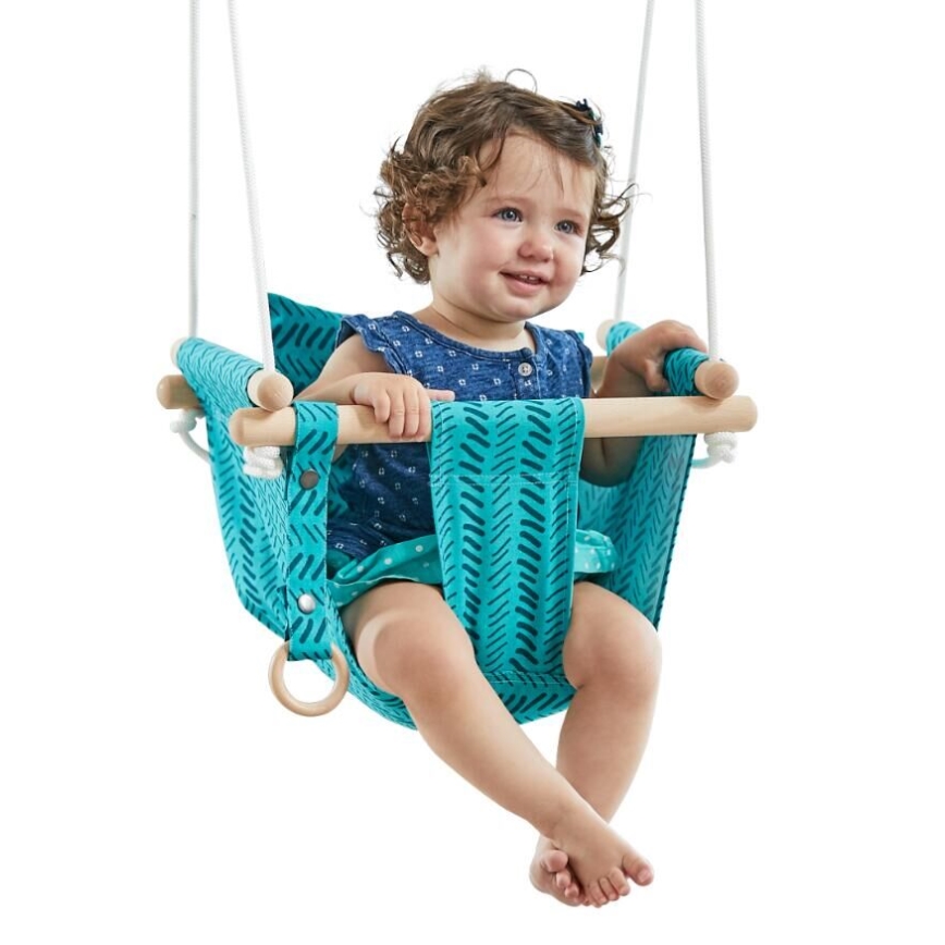 2Kids Toys - Columpio textil infantil turquesa