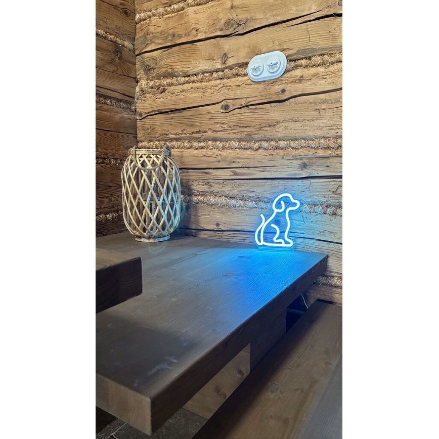 2Kids Toys - Decoración de mesa LED de Neón LED/5W/USB perro