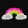 2Kids Toys - Decoración de pared LED de Neón LED/5W/USB arco iris con nubes