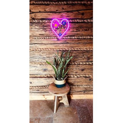2Kids Toys - Decoración de pared LED de Neón LED/5W/USB corazón