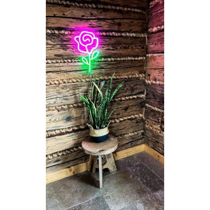2Kids Toys - Decoración LED de pared de neón LED/5W/USB rosa