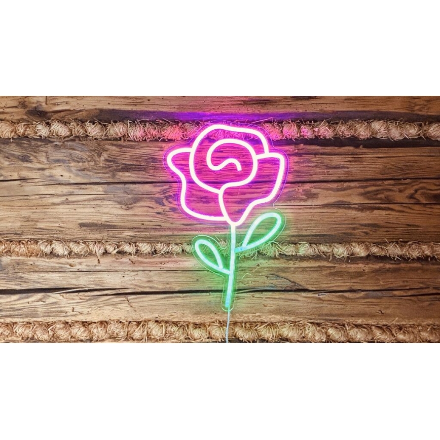 2Kids Toys - Decoración LED de pared de neón LED/5W/USB rosa
