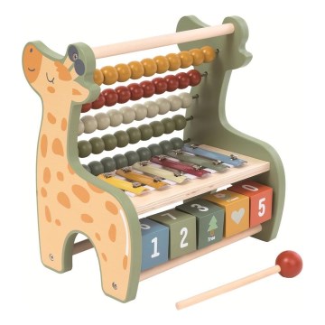 2Kids Toys - Madera multifuncional ábaco Jirafa
