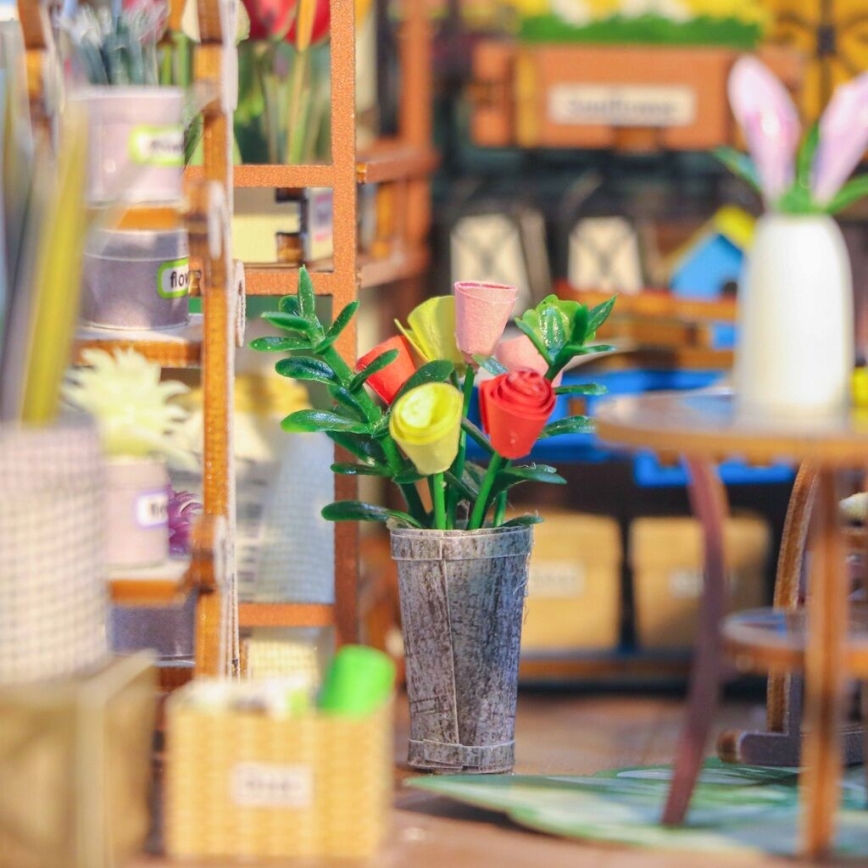 2Kids Toys - Miniatura de casita Casa de jardín 2xAAA
