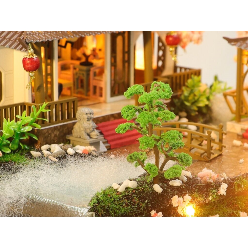 2Kids Toys - Miniatura de casita Villa de cuento de hadas 2xAAA