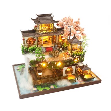 2Kids Toys - Miniatura de casita Villa de cuento de hadas 2xAAA