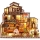 2Kids Toys - Miniatura de casa Villa Sakura elegante 2xAAA