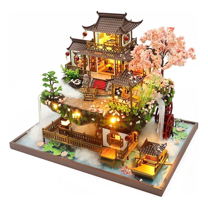 2Kids Toys - Miniatura de casita Villa de cuento de hadas 2xAAA