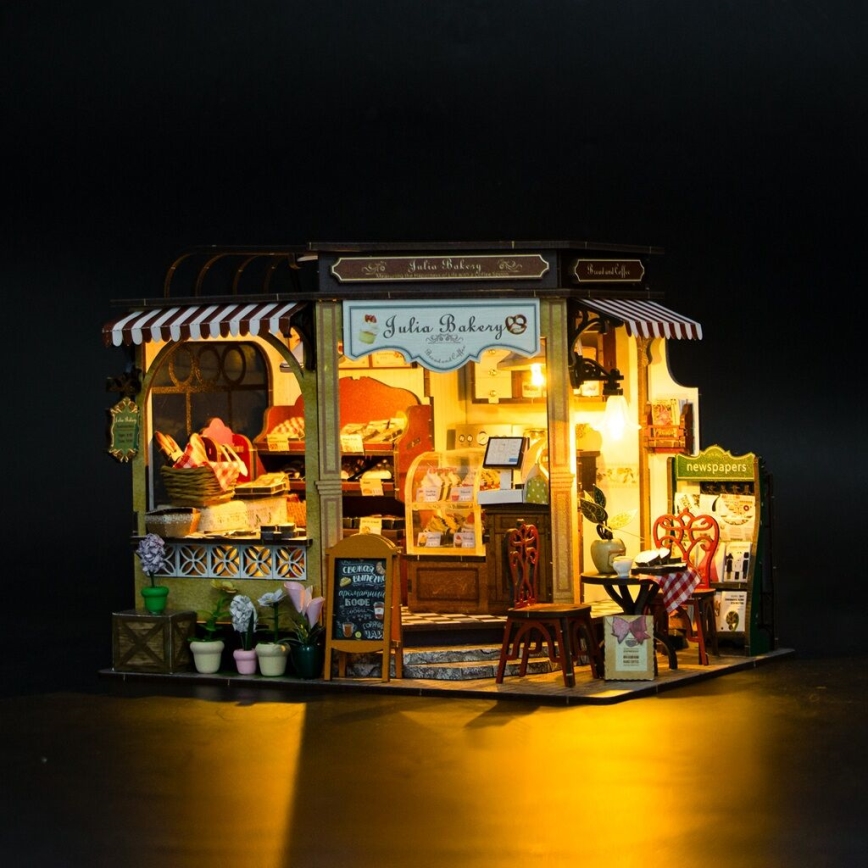 2Kids Toys - Miniatura de la casita Panadería de Juli 2xAAA
