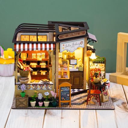 2Kids Toys - Miniatura de la casita Panadería de Juli 2xAAA