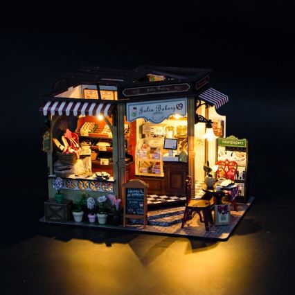 2Kids Toys - Miniatura de la casita Panadería de Juli 2xAAA