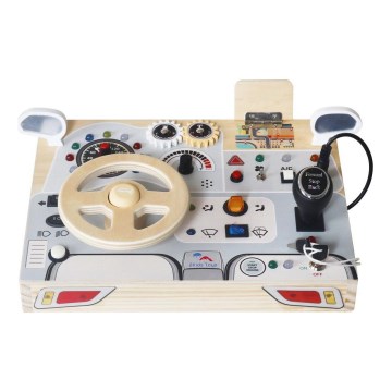 2Kids Toys - Panel de actividades para coche, funciona con 3x AAA