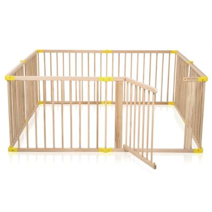 2Kids Toys - Parque infantil de madera XXL 210x210 cm beige