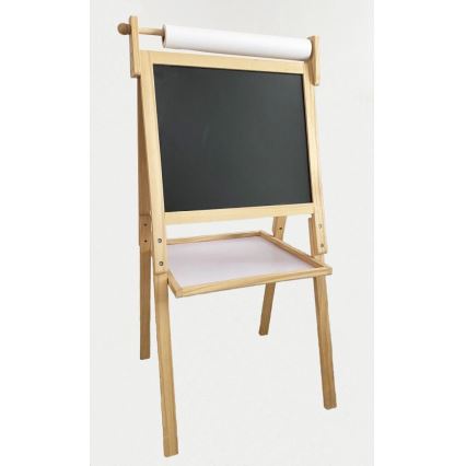 2Kids Toys - Pizarra de madera magnética de doble cara