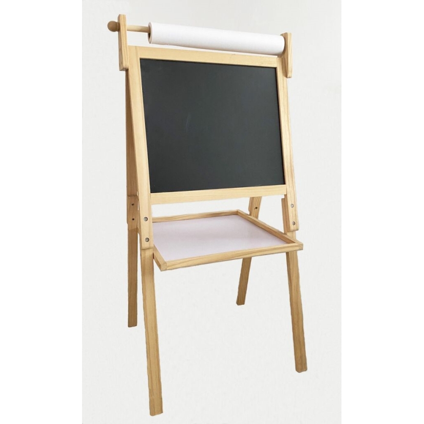 2Kids Toys - Pizarra de madera magnética de doble cara