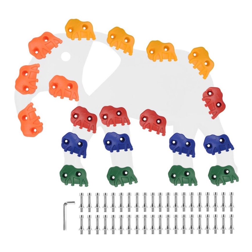2Kids Toys - Presas de escalada 20 uds.