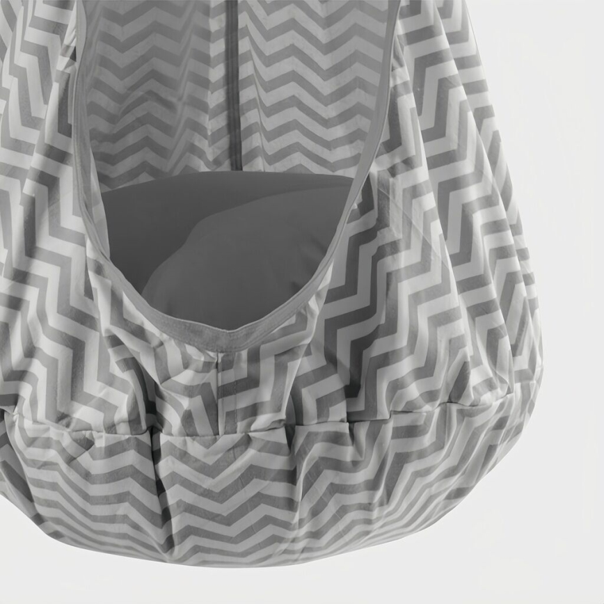 2Kids Toys - Saco colgante mecedor gris