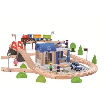 2Kids Toys - Set de trenes Ciudad y Pueblo, 200 piezas