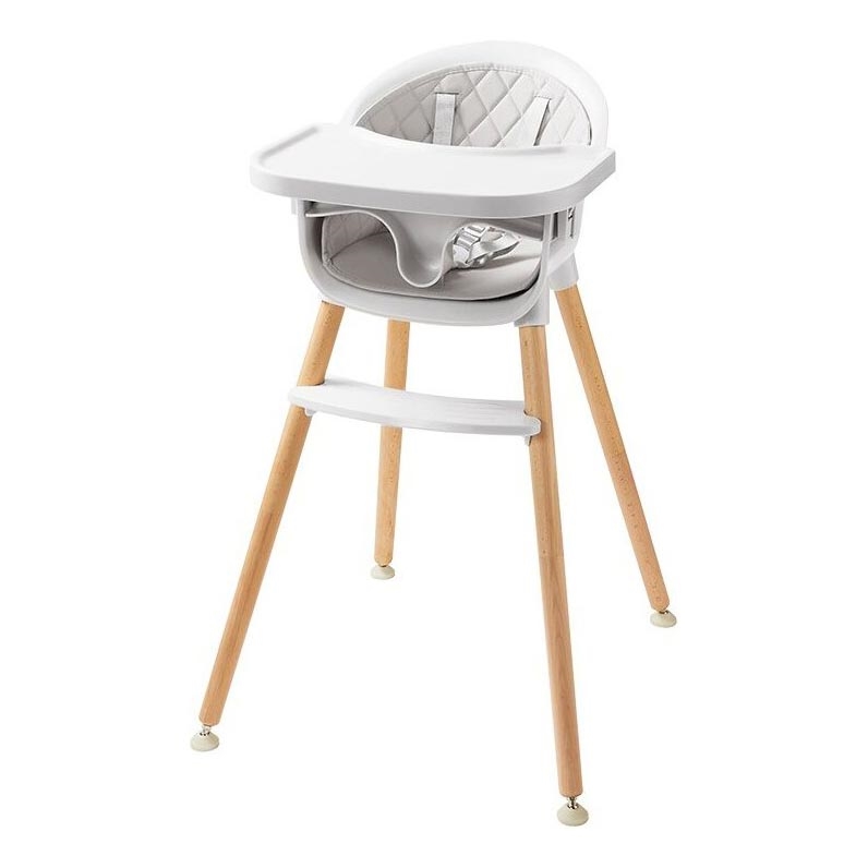 2Kids Toys - Silla de comedor infantil gris