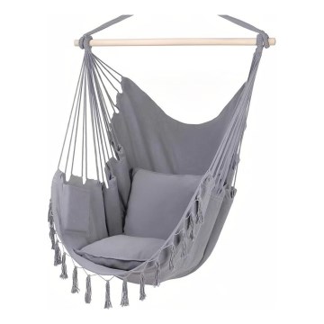 2Kids Toys - Silla mecedora colgante gris