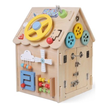 2Kids Toys - Tablero de actividades casa beige