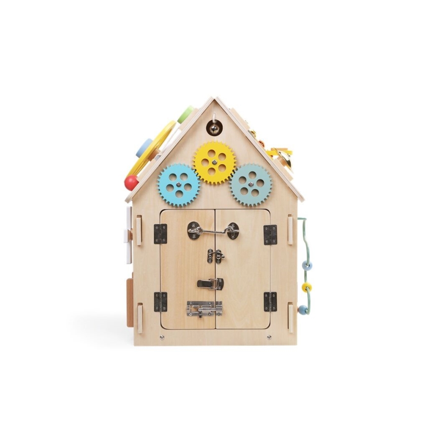 2Kids Toys - Tablero de actividades casa beige