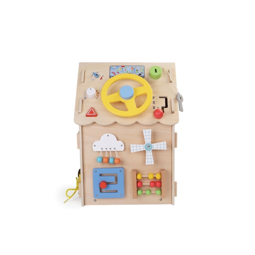 2Kids Toys - Tablero de actividades casa beige