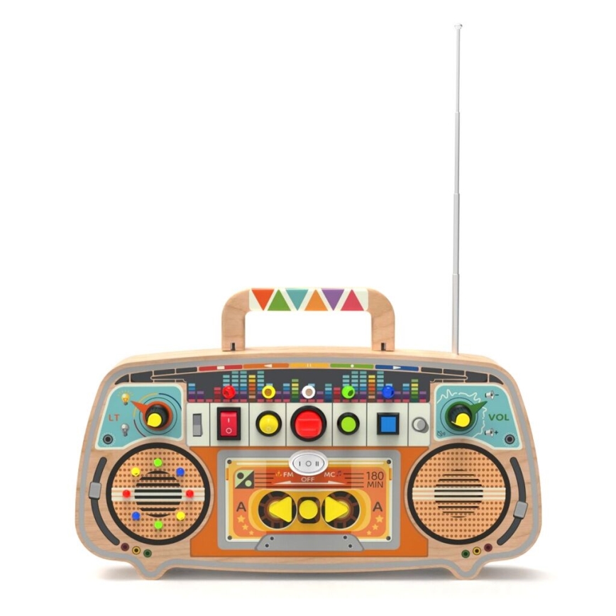 2Kids Toys - Tablero de actividades radio FM 3xAAA