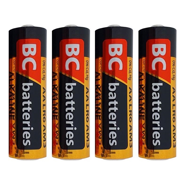 4 pz Batería alcalina EXTRA POWER AA 1,5V