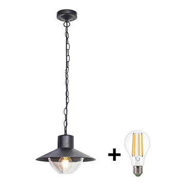 Brilagi - Lámpara colgante LED VEERLE 1xE27/60W/230V IP44