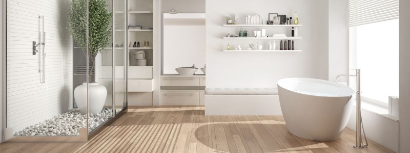¿Cuáles son las zonas de seguridad en un baño?