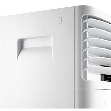 Sencor - Acondicionador de aire móvil con pantalla LCD 3en1 930W/230V 7000 BTU Wi-Fi blanco + mando a distancia