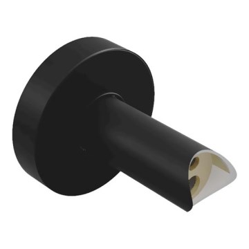 Adaptador 6,4x6,4 cm negro
