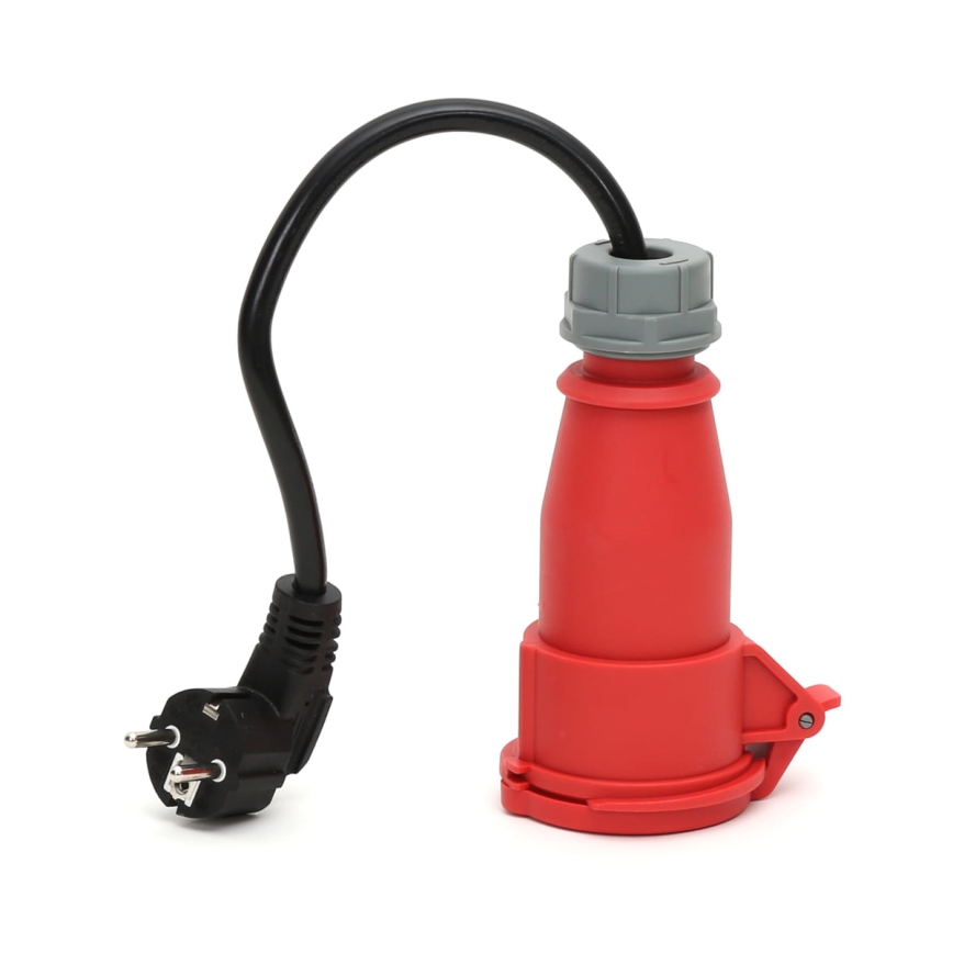 Adaptador CEE para coches eléctricos SCHUKO 30 cm