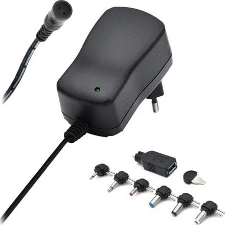 Adaptador de alimentación 1000 mA 3-12V