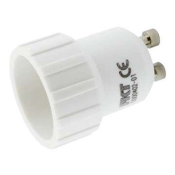 Adaptador de E14 a casquillo GU10
