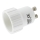 Adaptador de E14 a casquillo GU10