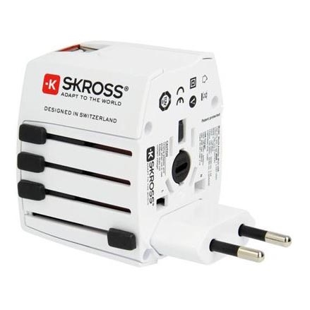 Adaptador de viaje MUV USB AC65PD, USB-A y USB-C, 65 W