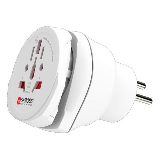 Adaptador de viaje para Israel tipo H