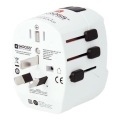 Adaptador de viaje PRO Light USB AC45PD - World, UK+USA+AUS/CN USB A+C 45W