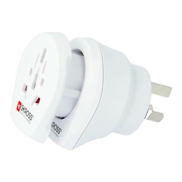Adaptador de viaje Tipo I para Australia y China