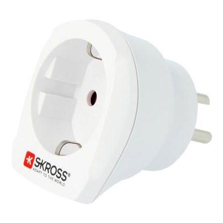 Adaptador de viaje tipo K para Dinamarca