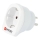 Adaptador de viaje tipo K para Dinamarca