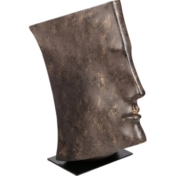 Adorno de mesa 29x25x17 cm resina/cobre