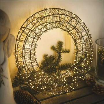 Adorno navideño LED 480xLED/230V Ø 38 cm