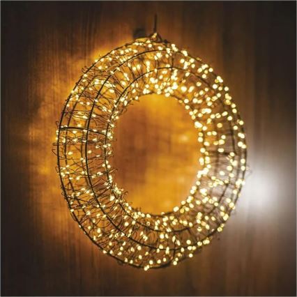 Adorno navideño LED 480xLED/230V Ø 38 cm