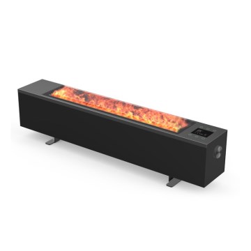 AENO - Calefactor/convector eléctrico inteligente 1000/2000W, negro