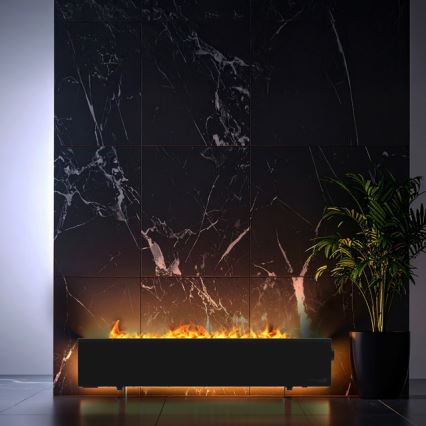 AENO - Calefactor eléctrico inteligente (resistencia/convector) 1000/2000W negro