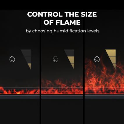 AENO - Calefactor eléctrico inteligente (resistencia/convector) 1000/2000W negro